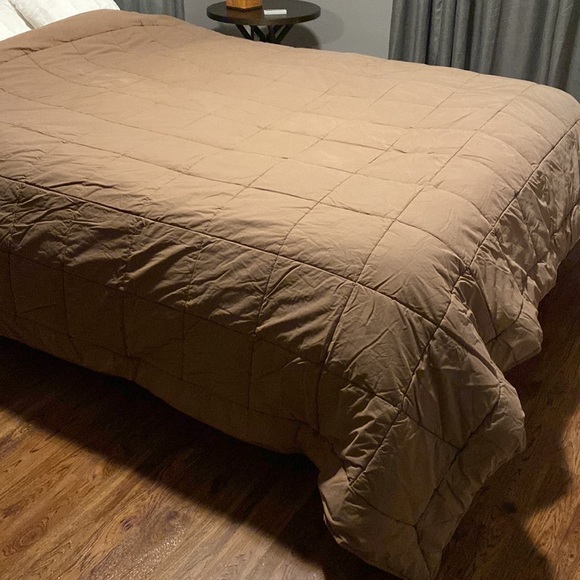 L.L. Bean Bedding Ll Bean Khaki Queen Size Comforter Poshmark